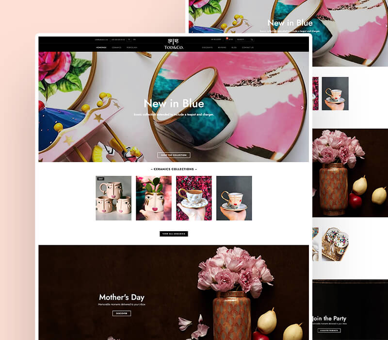 Tod&Co web site tasarımı