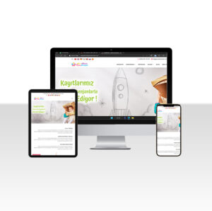 Okul / Kreş / Anaokulu  Mina Web Sitesi