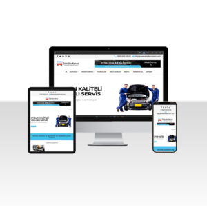 Oto Servis & Tamir Web Sitesi